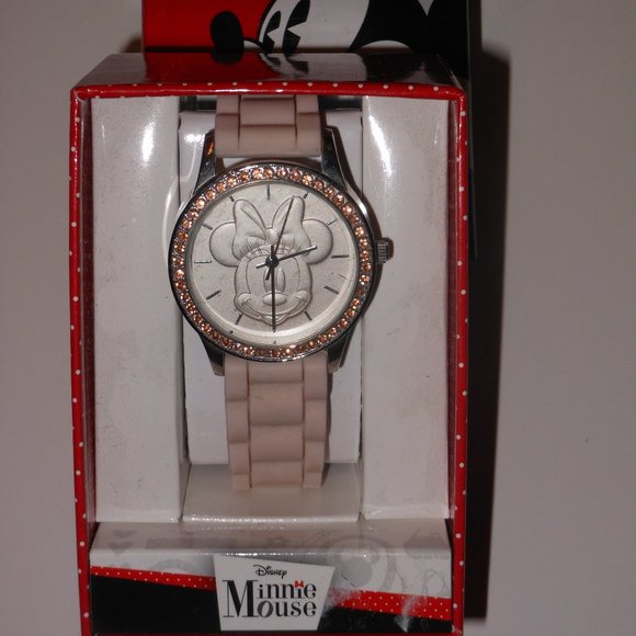 DISNEY - WOMEN’S RHINESTONE ACCENT MINNIE MOUSE WATCH main image 5